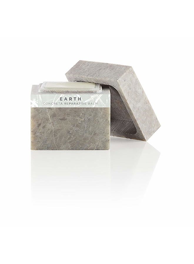 zents Concreta, Firming Repair Balm and Skin Salve for Hands and Feet, With Pure Organic Shea Butter and Organic Coconut Oil in Soapstone,1.25 fl oz/37.5 millileters (Earth) - Image 1